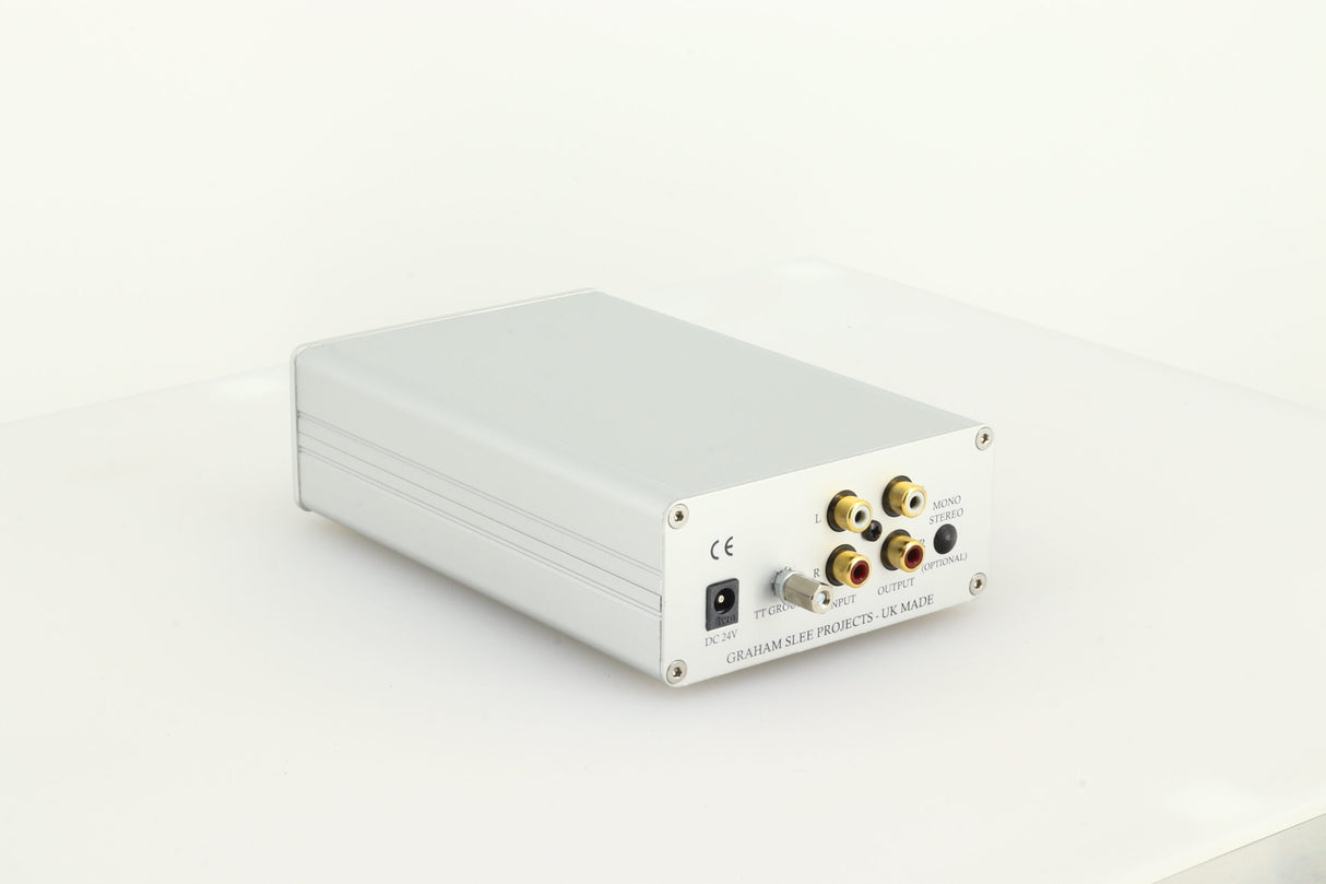Graham Slee Elevator EXP Step Up Amplifier / PSU1 Power Supply - Silver