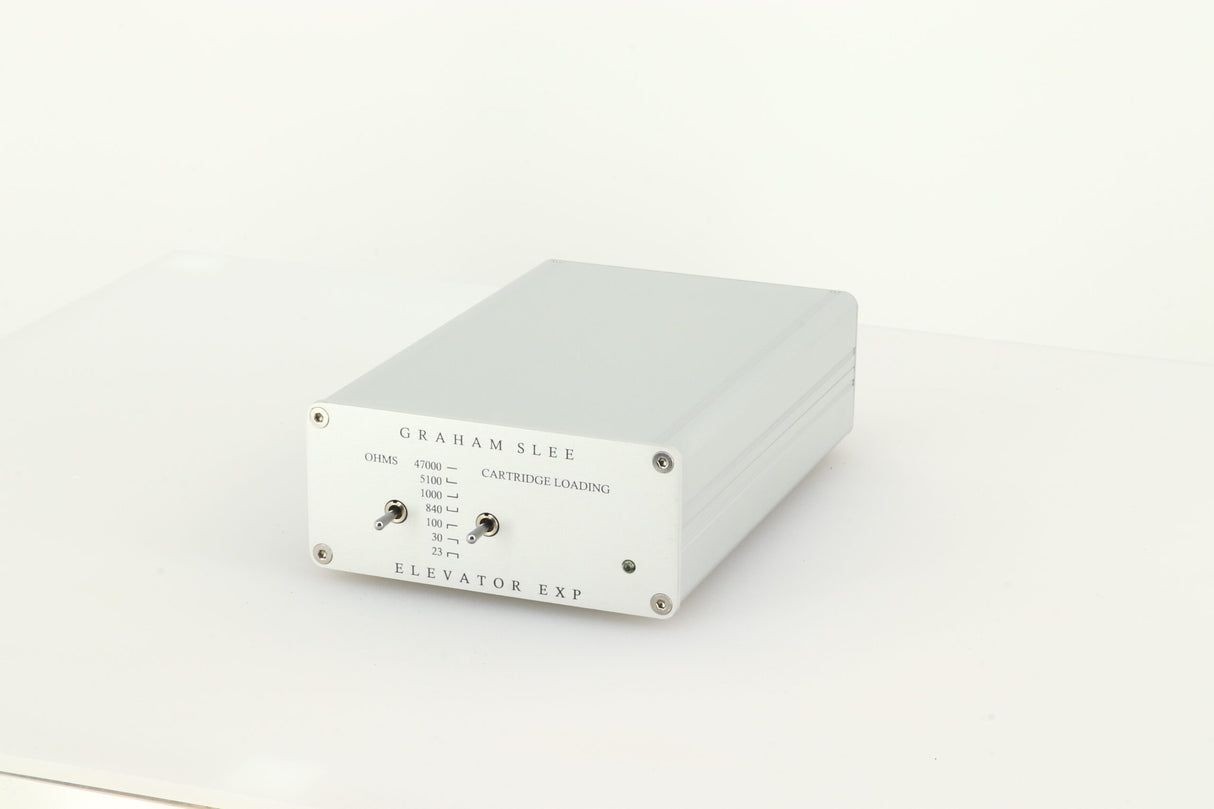 Graham Slee Elevator EXP Step Up Amplifier / PSU1 Power Supply - Silver