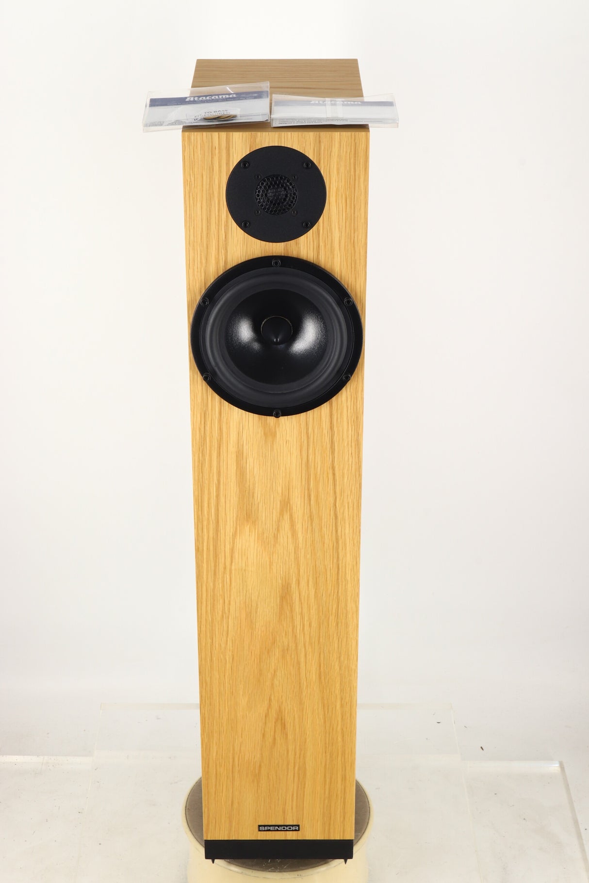 Spendor A7 Floorstanding Speakers - Natural Oak