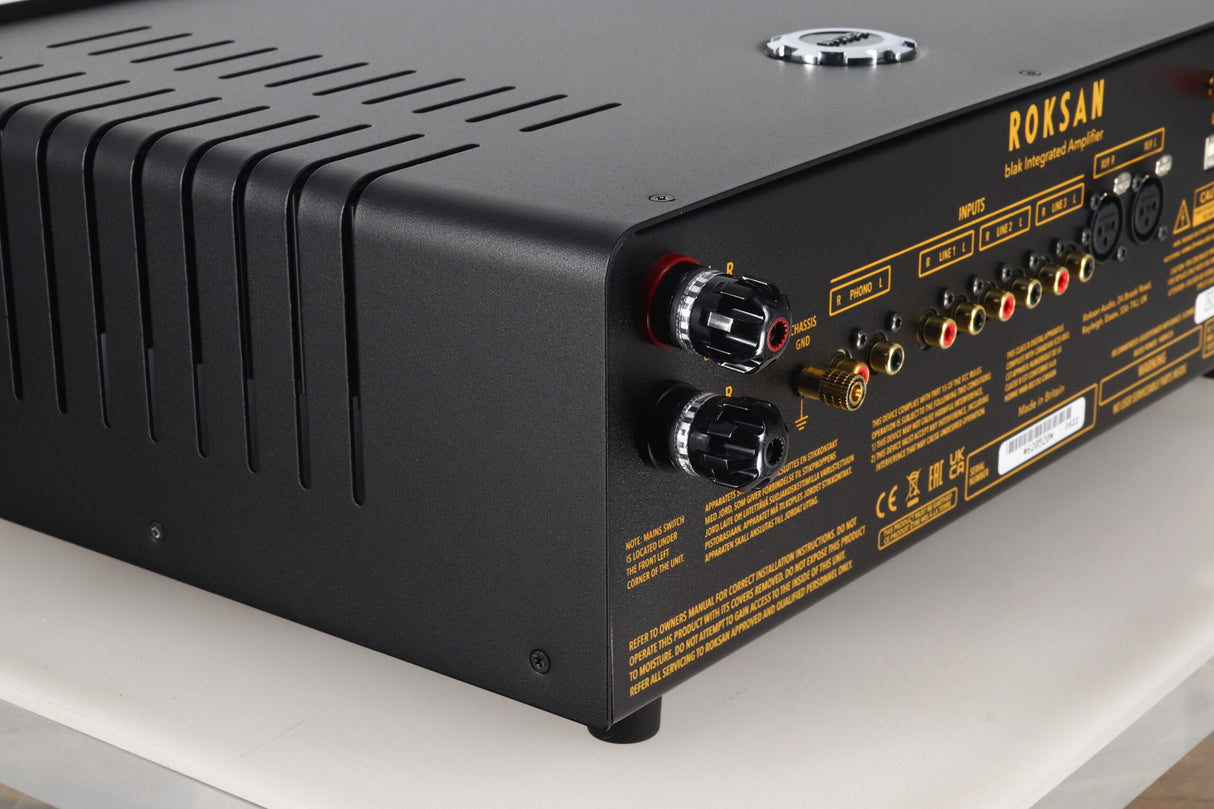 Roksan Blak (Non-Bluetooth) Integrated Amplifier - Charcoal