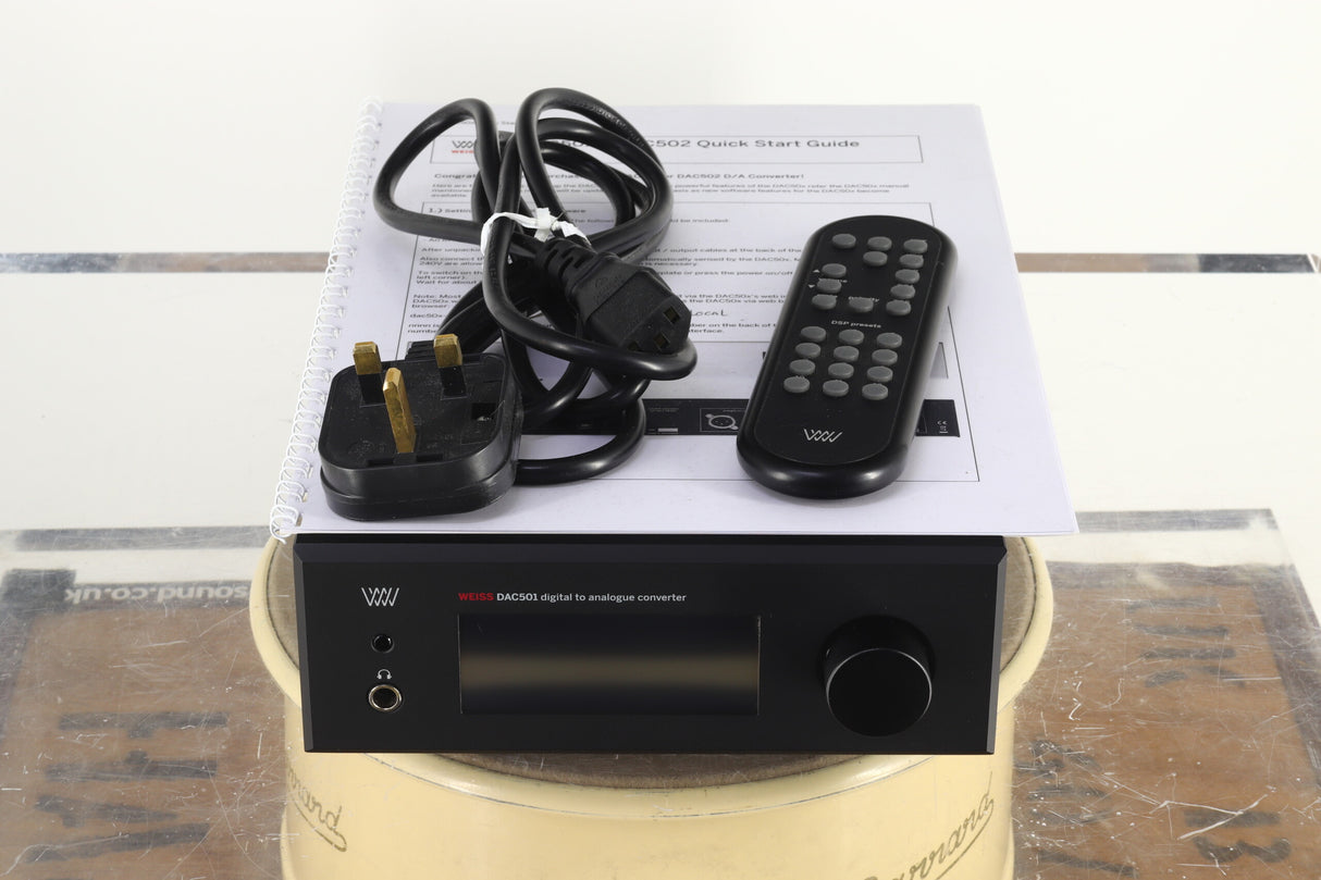 Weiss DAC501 DAC - Black