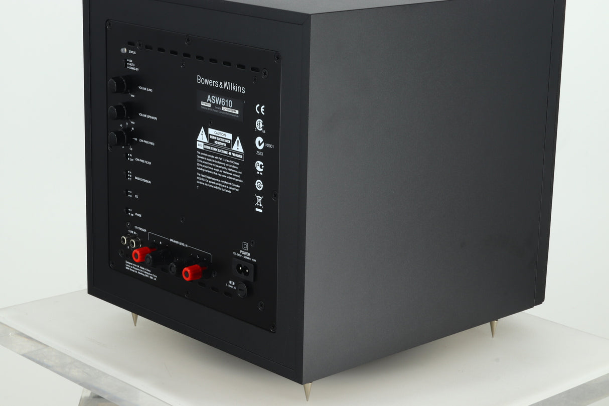 B&W ASW610 Subwoofer - Black