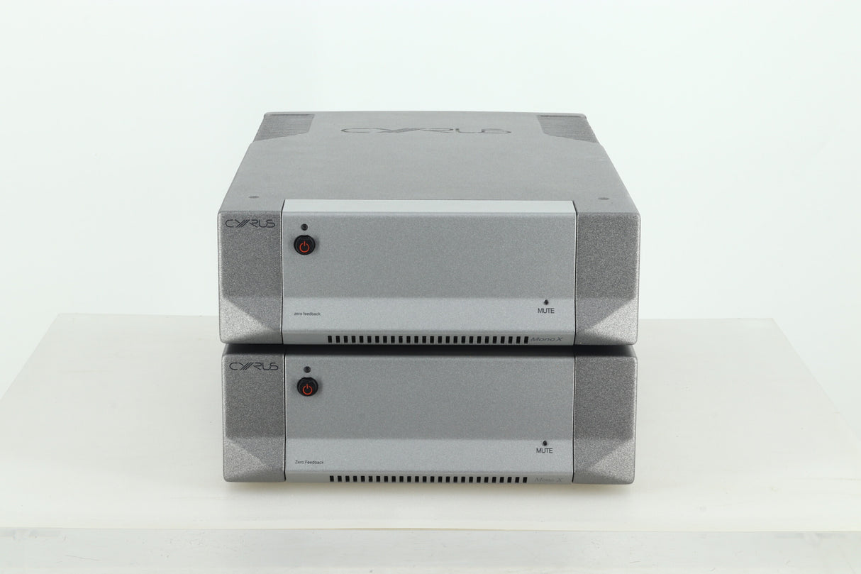 Cyrus Mono X Mono Power Amplifiers - Quartz