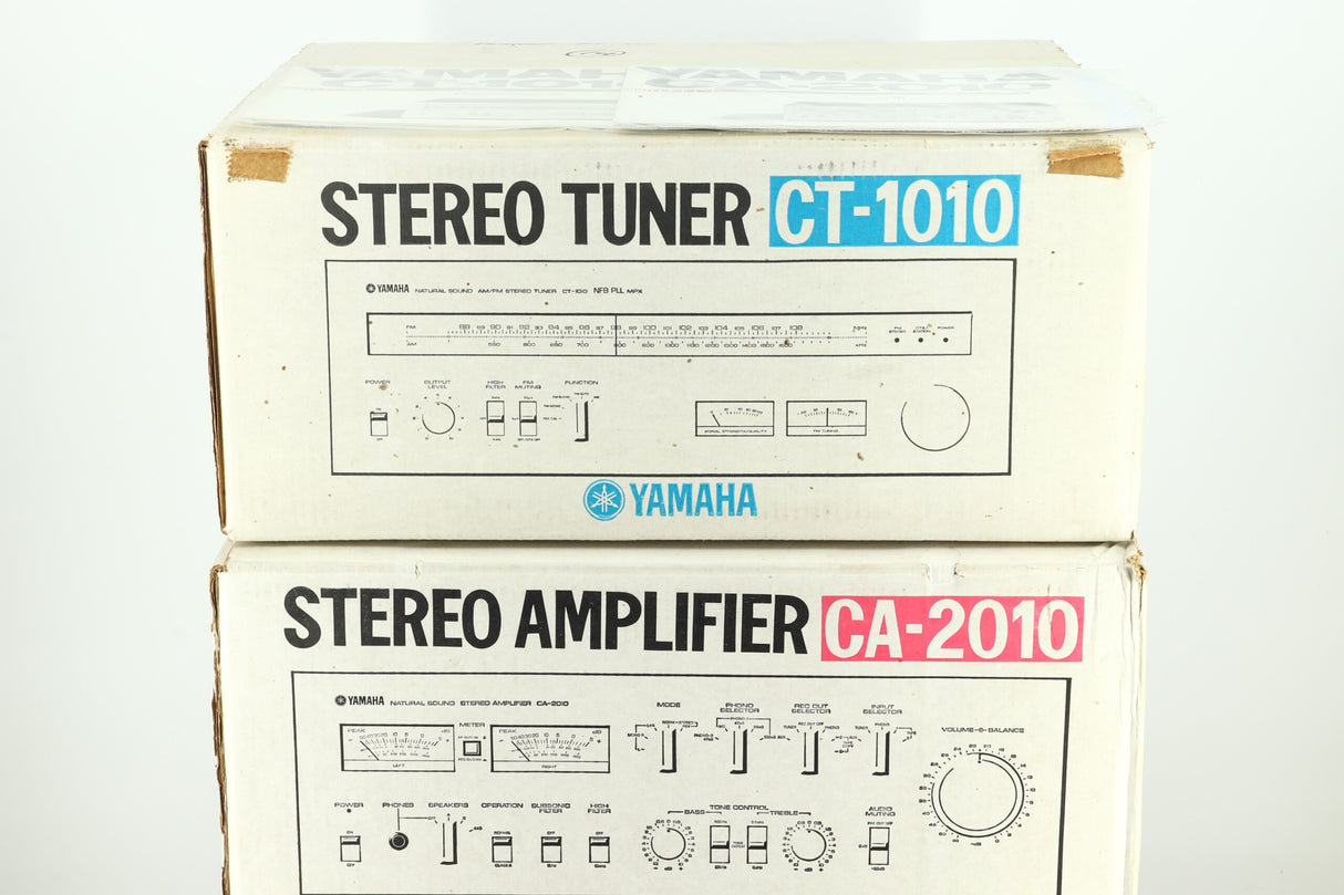Yamaha CA-2010 Integrated Amplifier and CT-1010 AM/FM Stereo Tuner