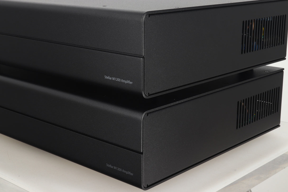 PS Audio Stellar M1200 Mono Power Amplifiers - Black