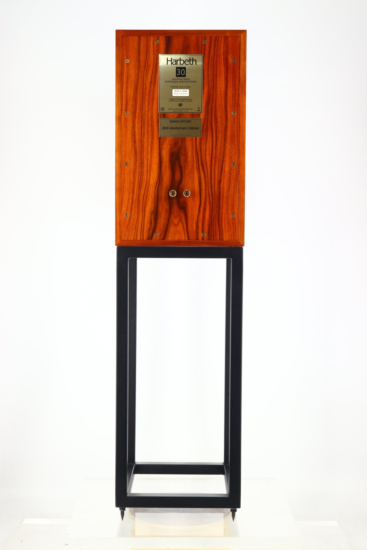 Harbeth M30.1 Standmount Speakers & Stands - Rosewood