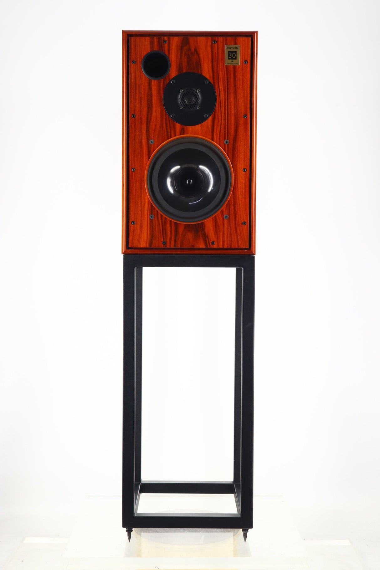 Harbeth M30.1 Standmount Speakers & Stands - Rosewood