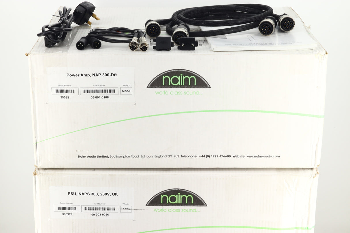 Naim NAP 300 DR Power Amplifier / Power Supply (2015)