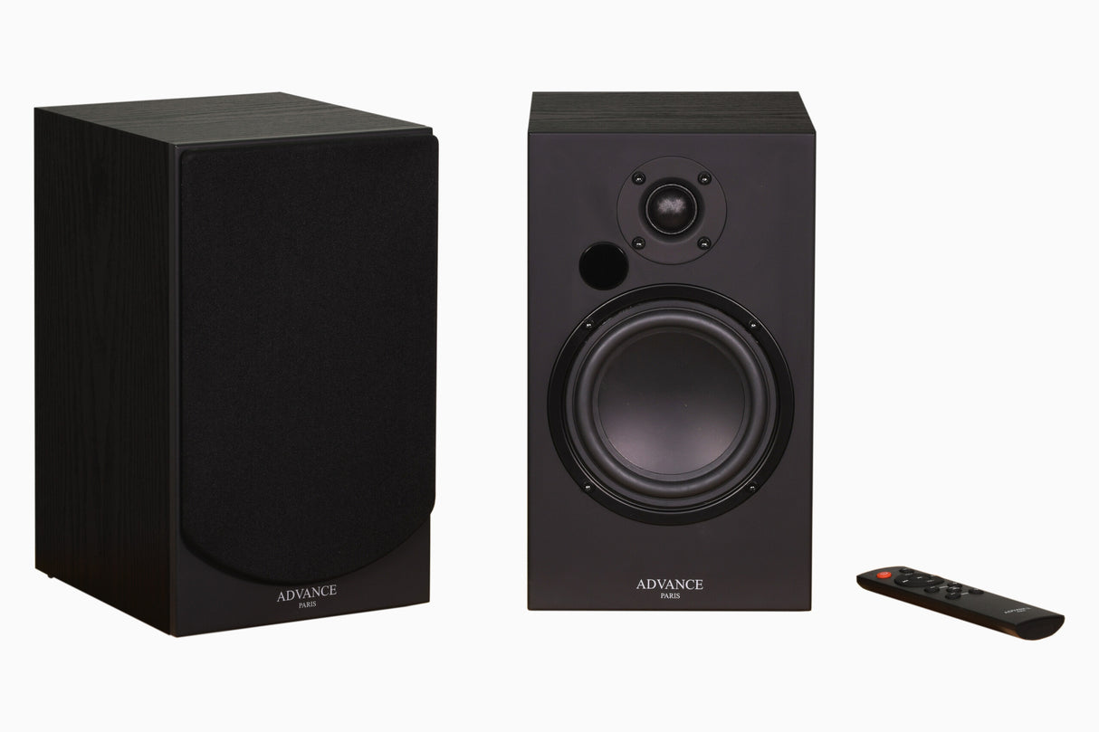 Advance Paris AIR65 Standmount Speakers - Full Black