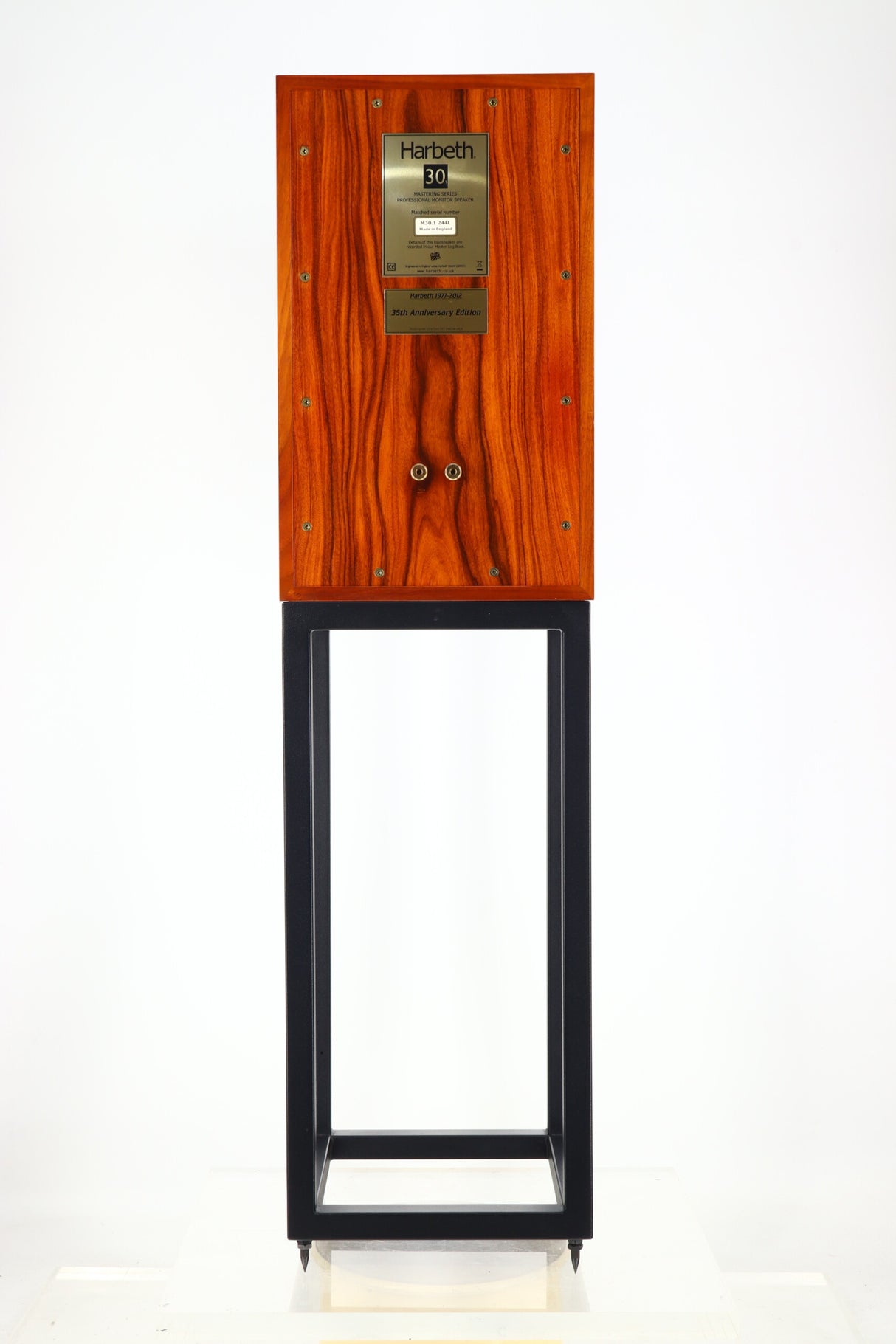 Harbeth M30.1 Standmount Speakers & Stands - Rosewood