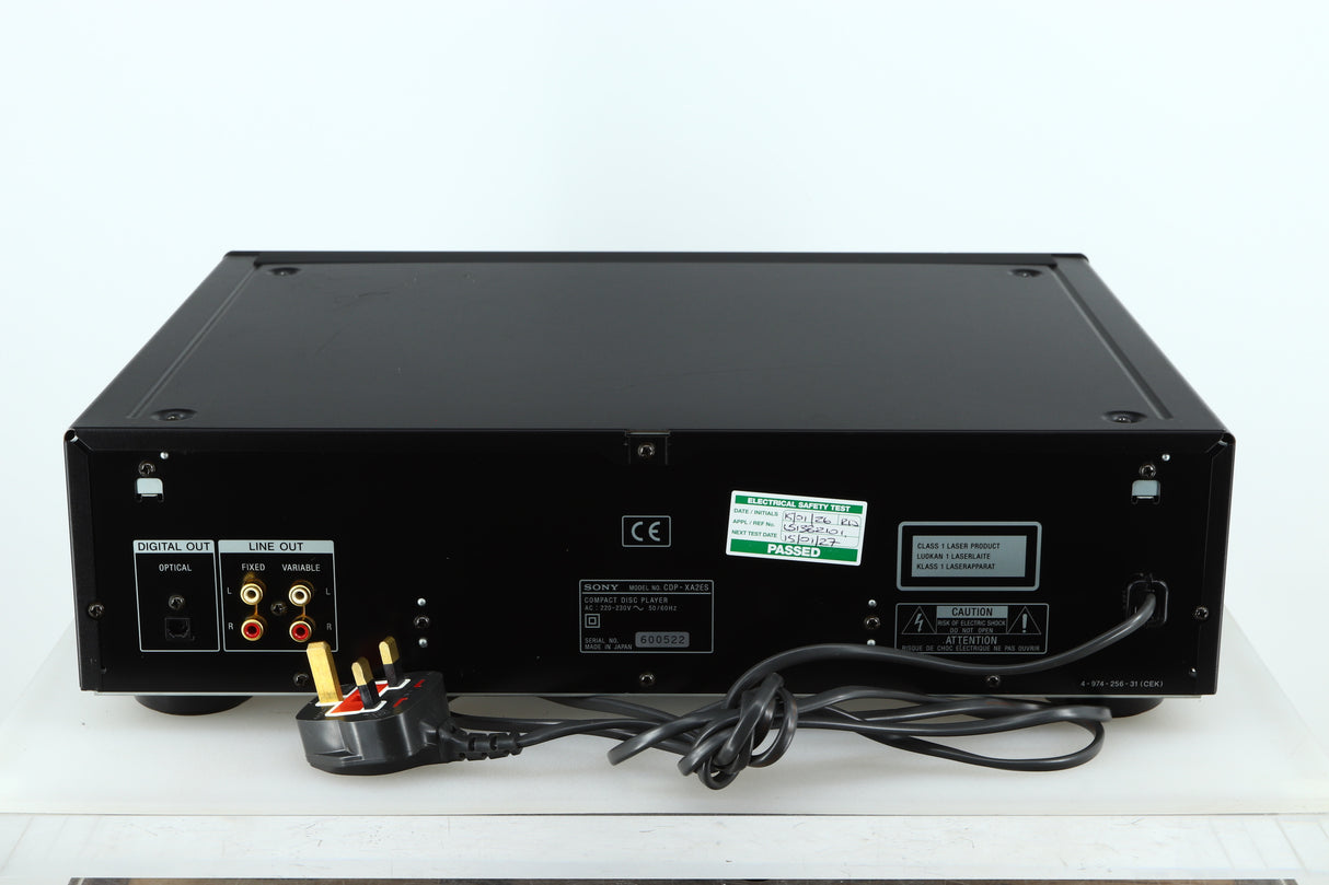 Sony XA2ES CD Player - Black