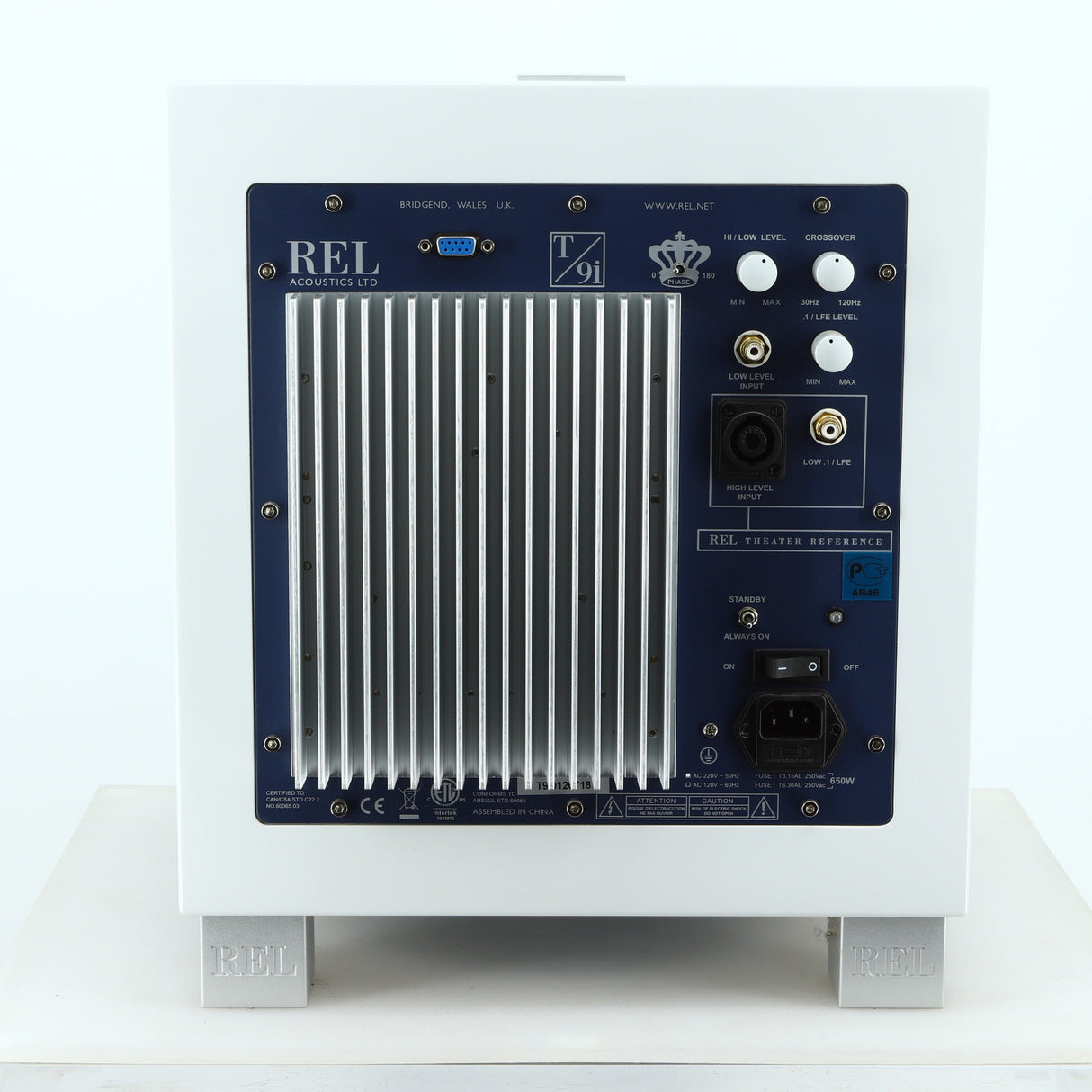 REL T9i Subwoofer - Piano White