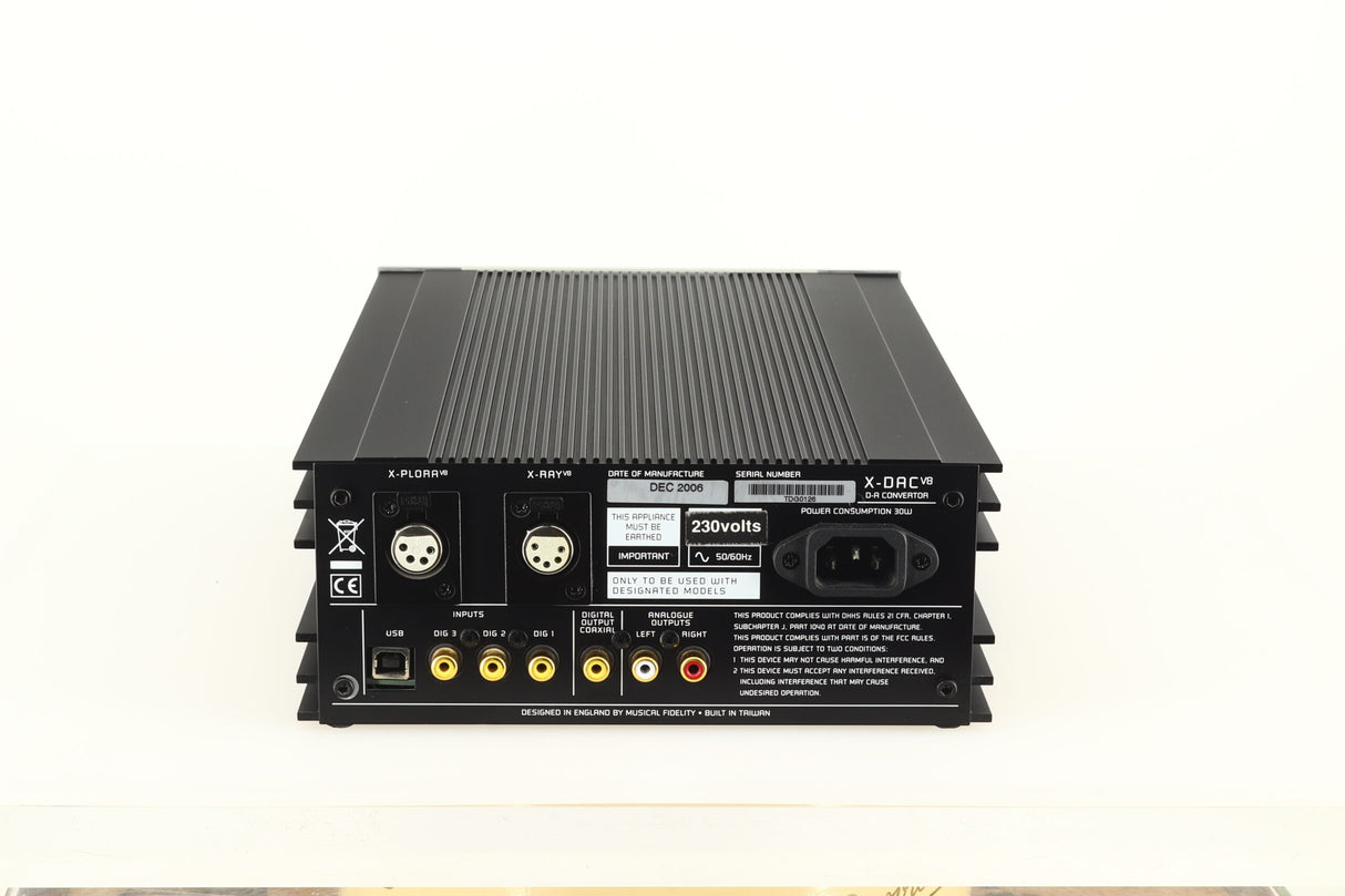 Musical Fidelity X-Ray V8 CD Player / X-DAC V8 DAC