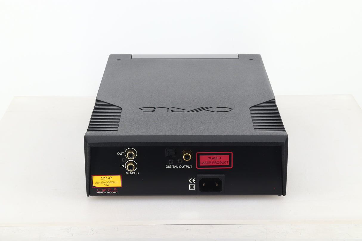 Cyrus CD Xt Signature CD Transport - Brushed Black