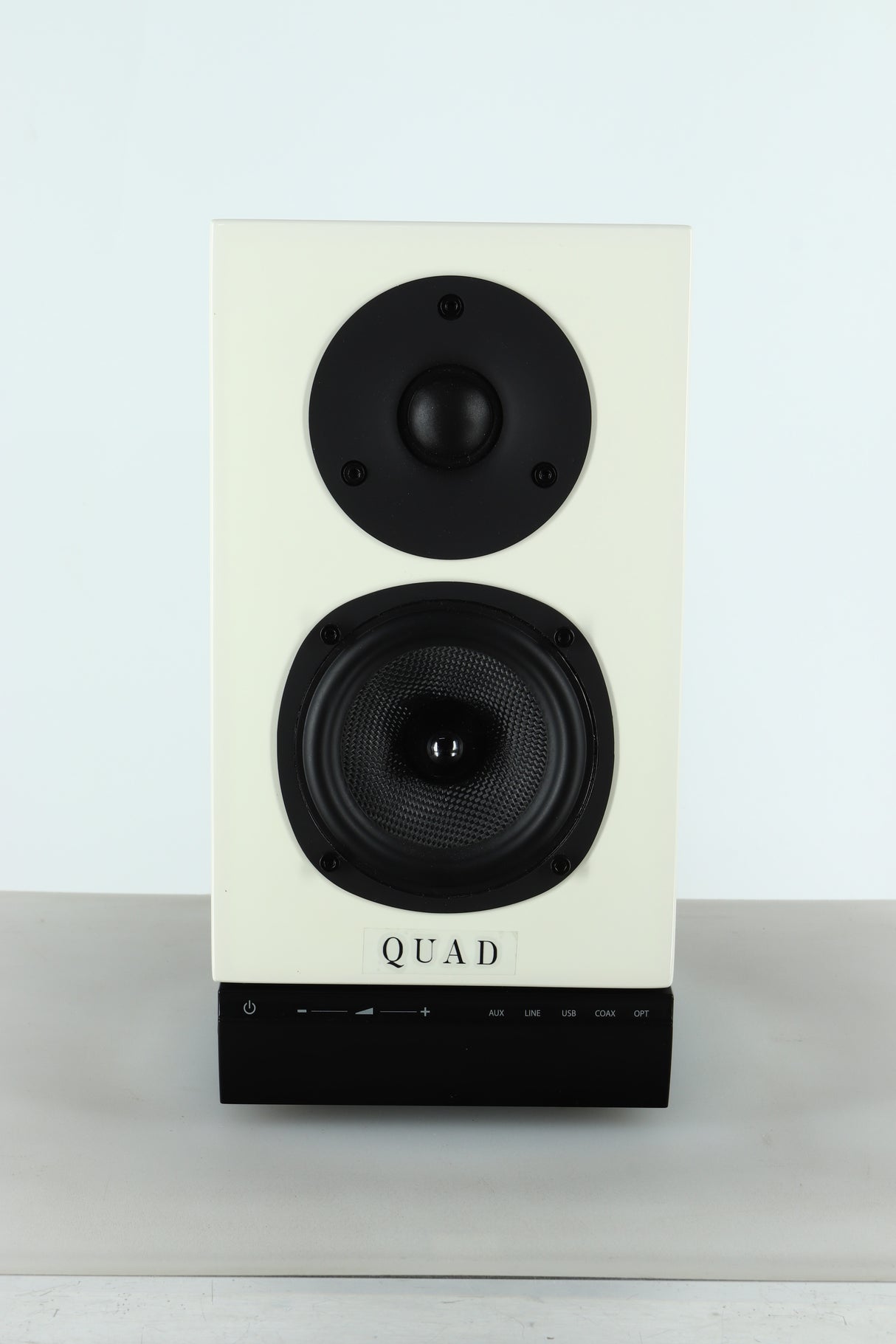 Quad 9AS Active Standmount Speakers - White