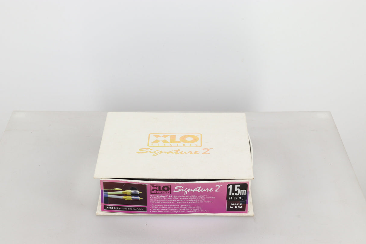 XLO Electric Signature 2 Interconnect Cables RCA-RCA 1.5m Pair