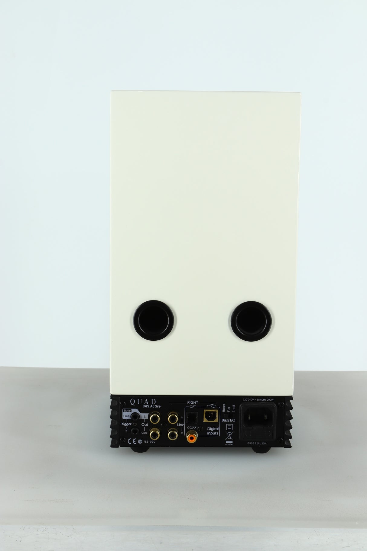 Quad 9AS Active Standmount Speakers - White