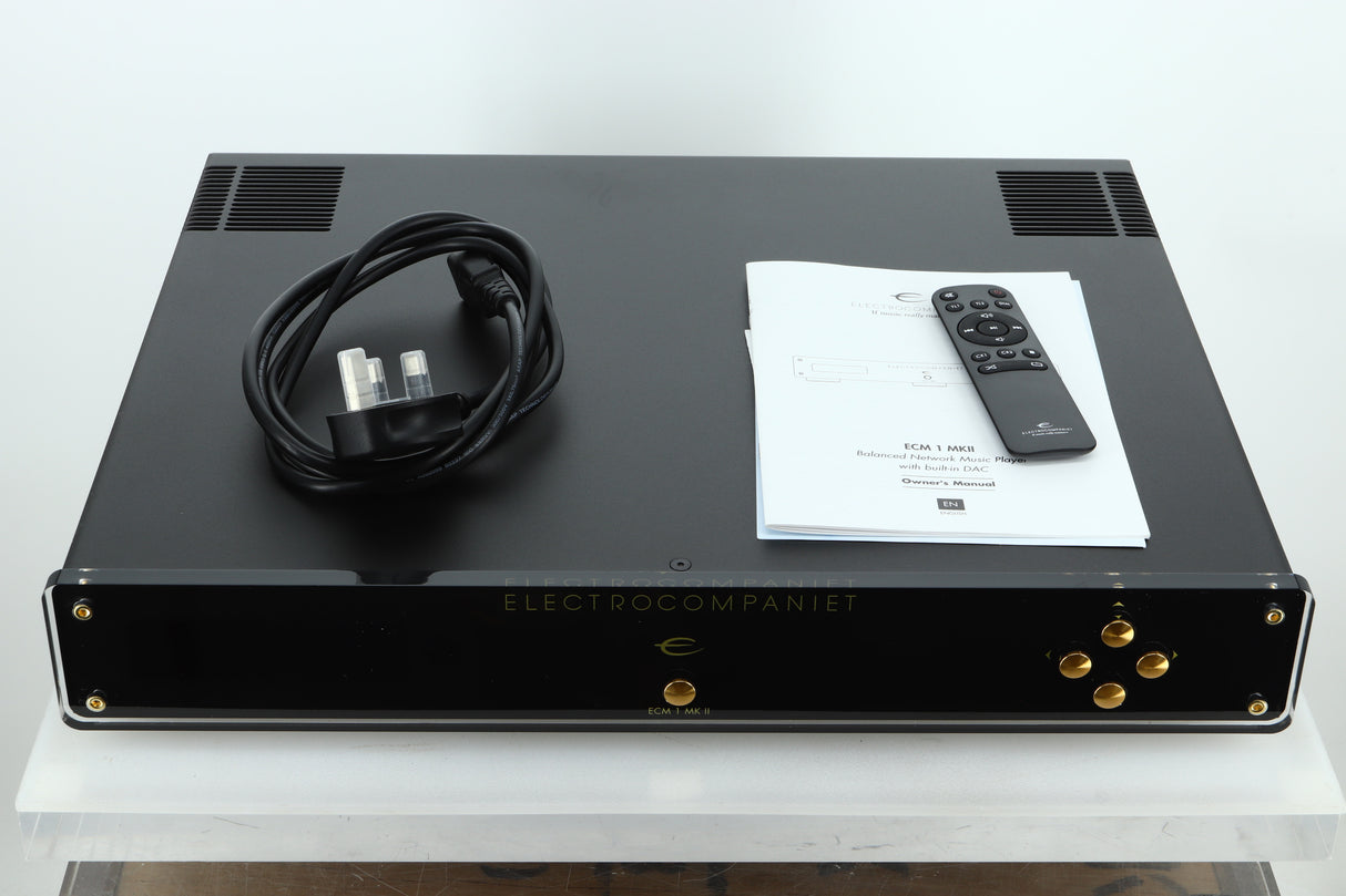 Electrocompaniet ECM1 MkII Music Streamer/DAC - Black