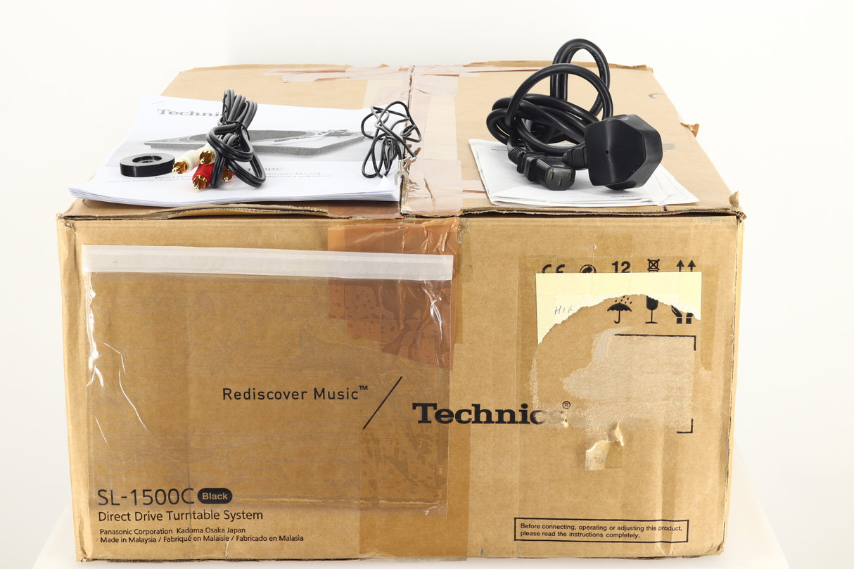 Technics SL-1500C Turntable - Black
