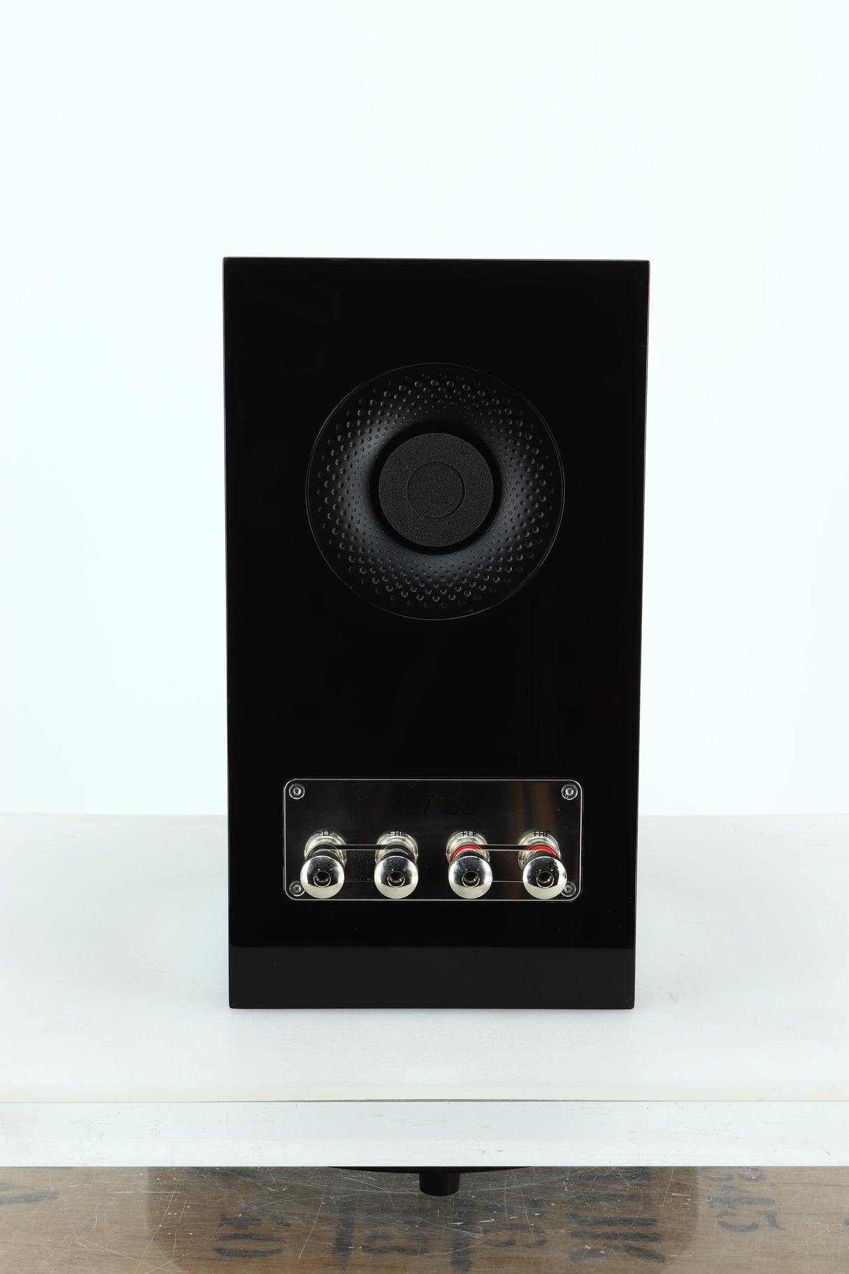 B&W 707 S3 Standmount Speakers - Gloss Black