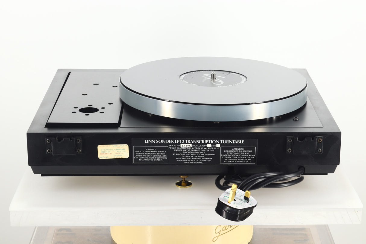 Linn LP12 Turntable - Black / Valhalla / Vinyl Passion Upgrades