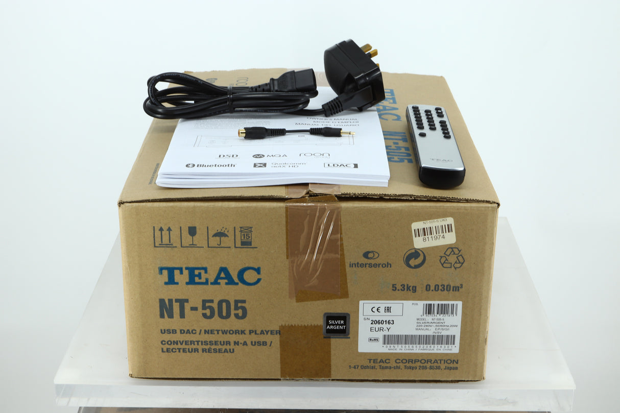 TEAC NT-505 DAC/ Network Player - Silver