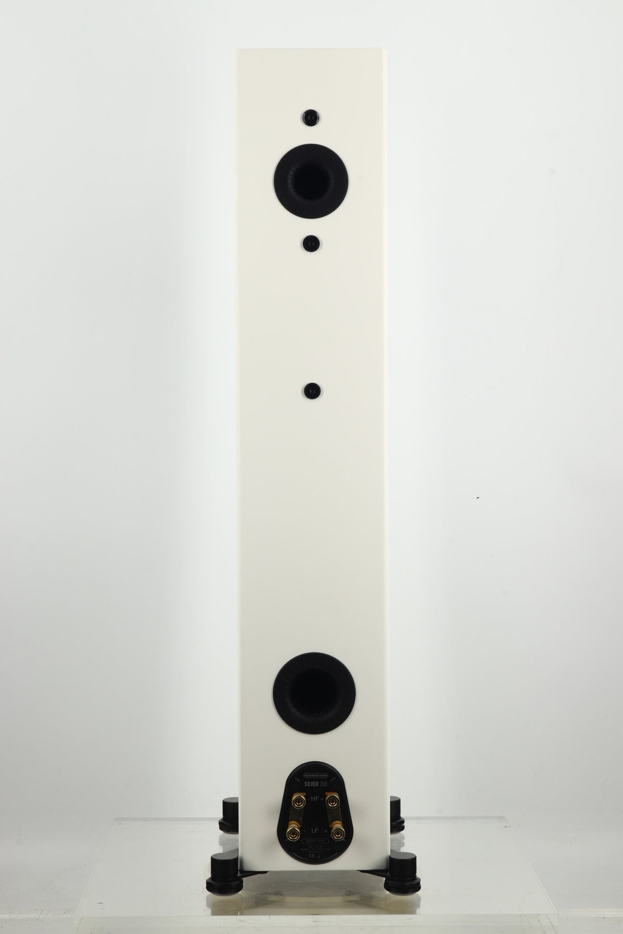 Monitor Audio Silver 200 Floorstanding Speakers - Satin White