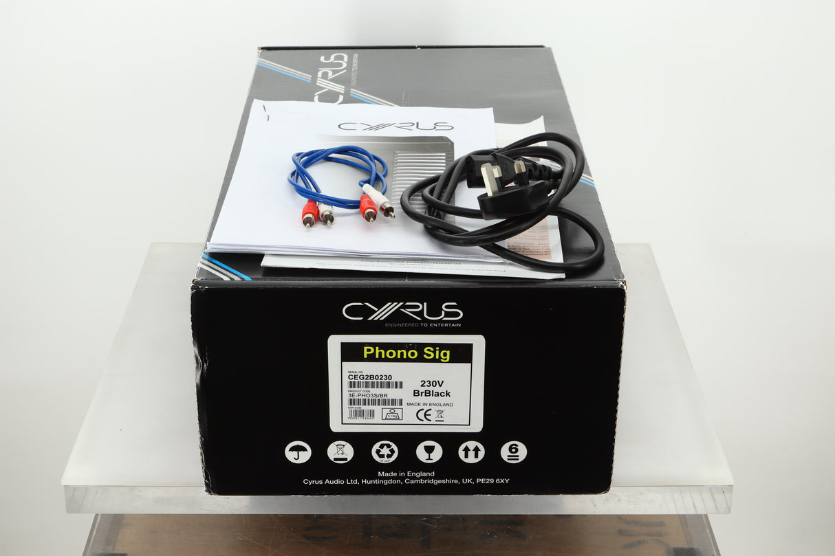 Cyrus Phono Signature Phonostage - Brushed Black