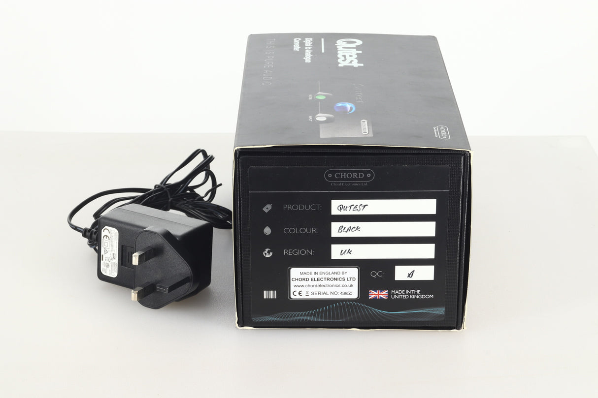 Chord Electronics Qutest Digital Analogue Converter - Black
