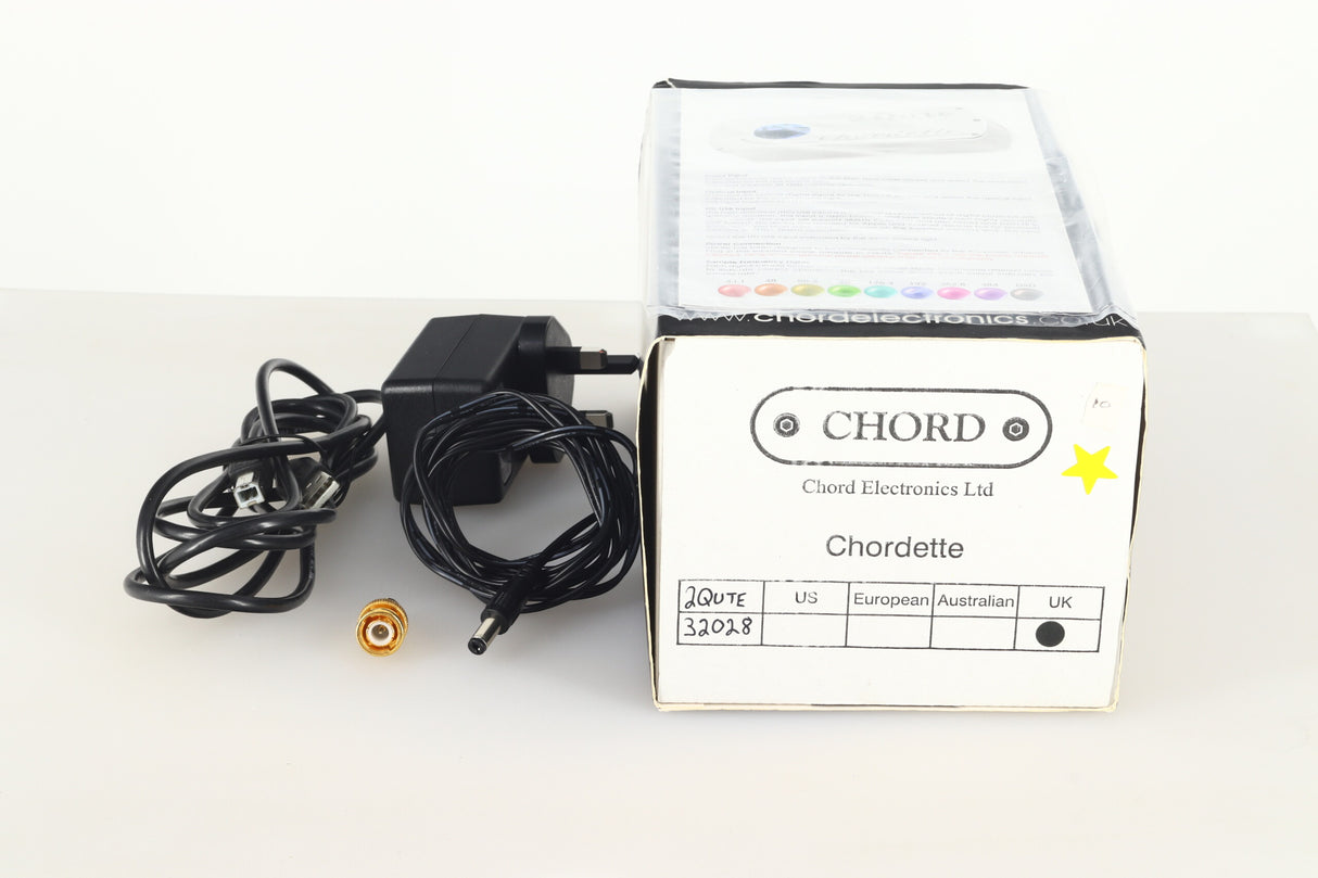Chord Electronics Chordette 2Qute Digital Analogue Converter - Black