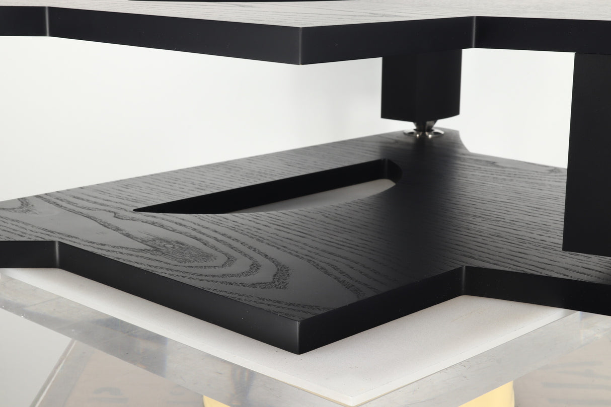 Naim FraimLite Base + Single Level Hifi Rack - Black