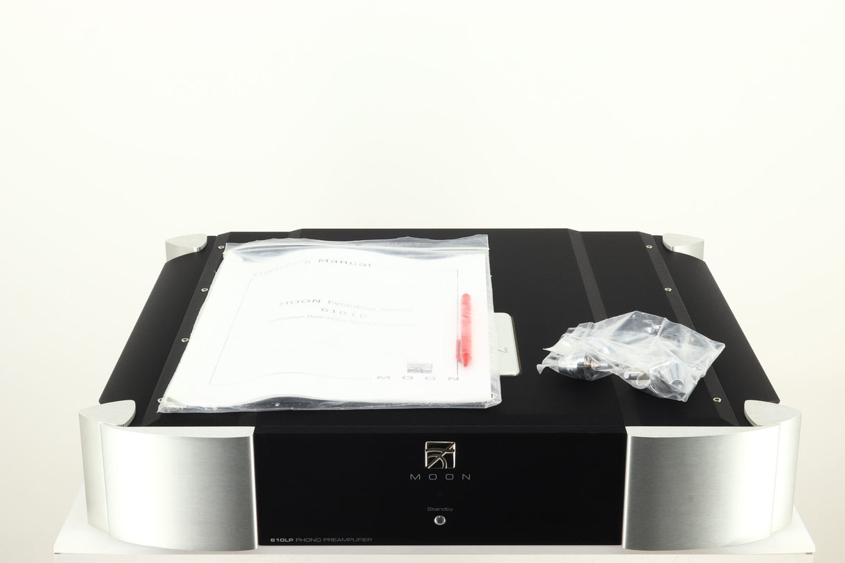 Moon by SimAudio Evolution 610LP PhonoStage - Black/Silver