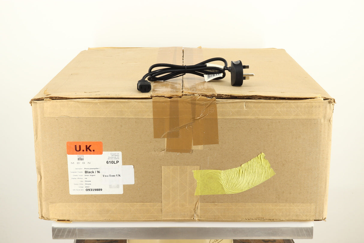 Moon by SimAudio Evolution 610LP PhonoStage - Black/Silver