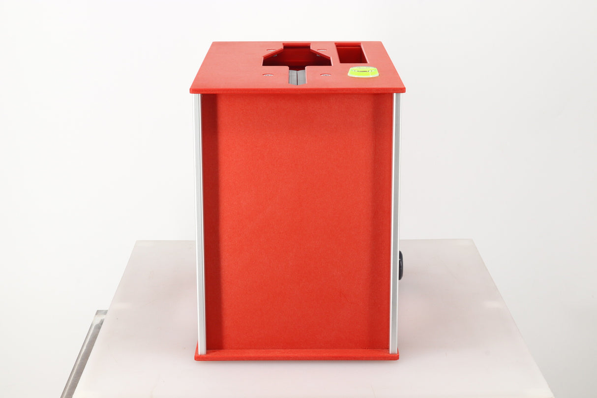 Audiodesk Systeme Glass Vinyl Cleaner Pro Record Cleaning Machine - Red