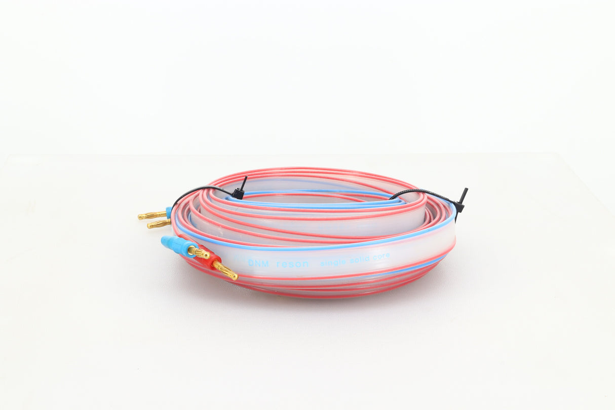 DNM Reson Solid Core Speaker Cables 5.0m Pair