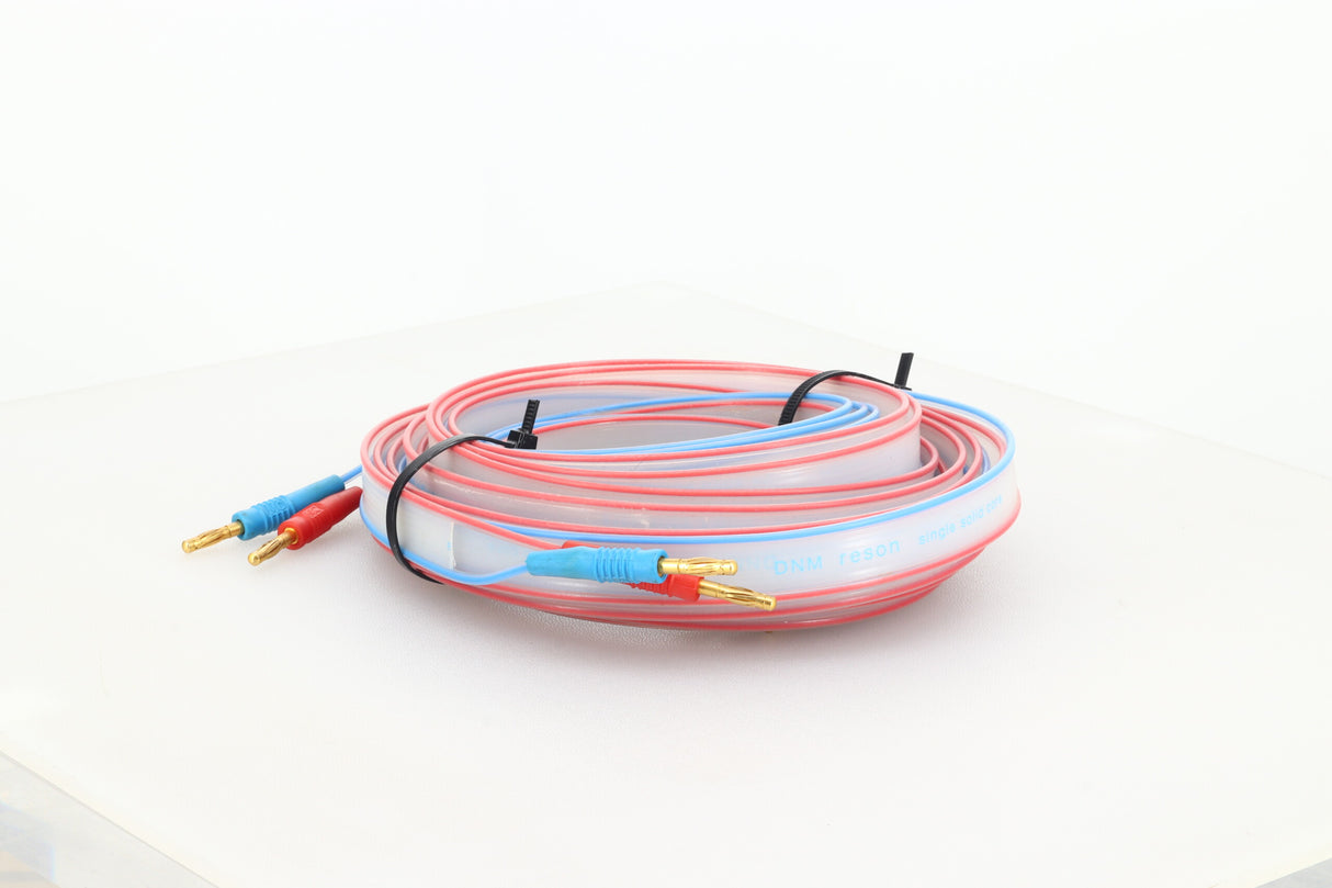 DNM Reson Solid Core Speaker Cables 5.0m Pair