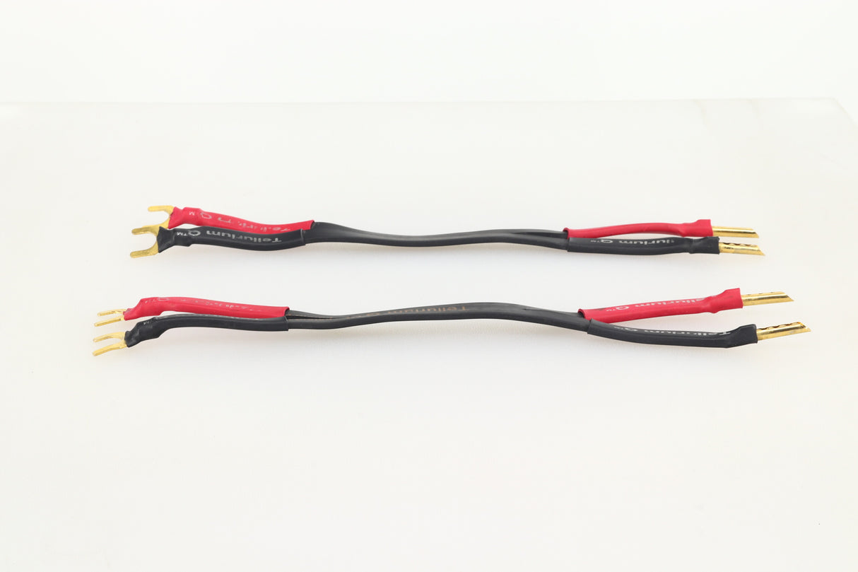 Tellurium Q Black Bi-Wire Jumpers