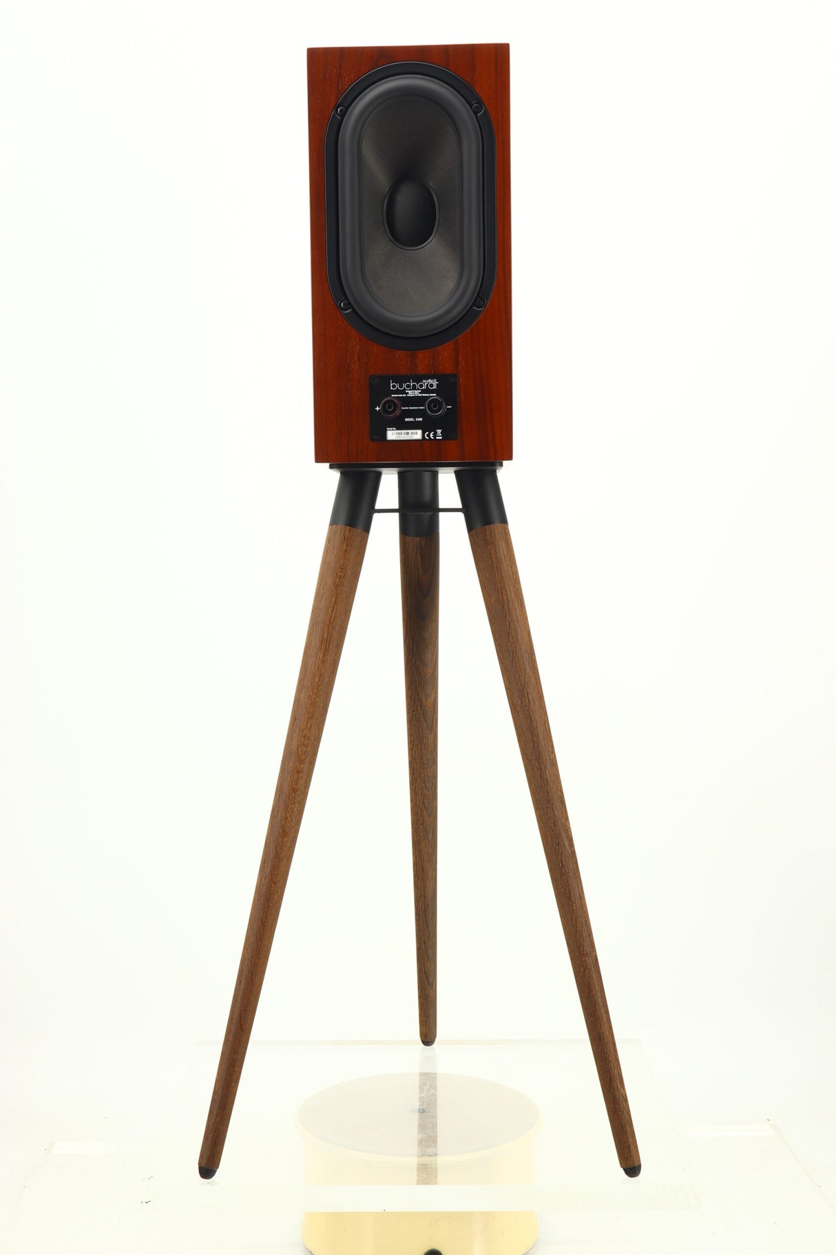 Buchardt S400 Standmount Speakers - Smoked Oak / Stands - Dark Oak