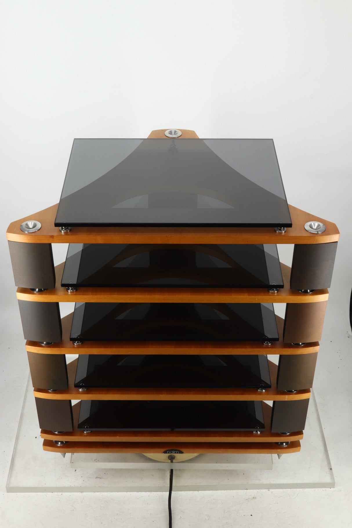 Naim Fraim Base + 4 Shelves HiFi Rack - Cherry
