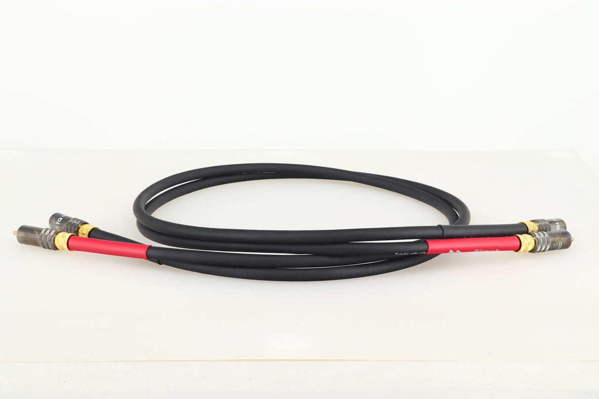 Tellurium Q Black Interconnect Cables 1.0m Pair