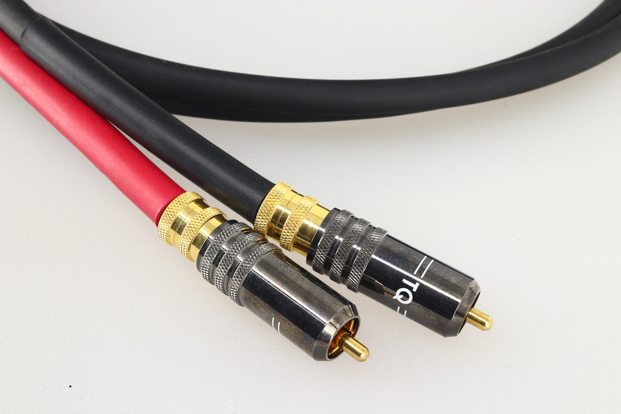 Tellurium Q Black Interconnect Cables 1.0m Pair