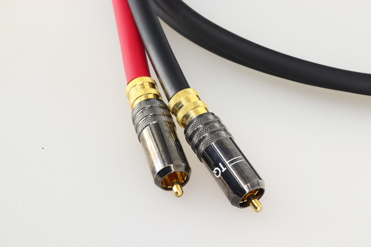 Tellurium Q Black Interconnect Cables 1.0m Pair