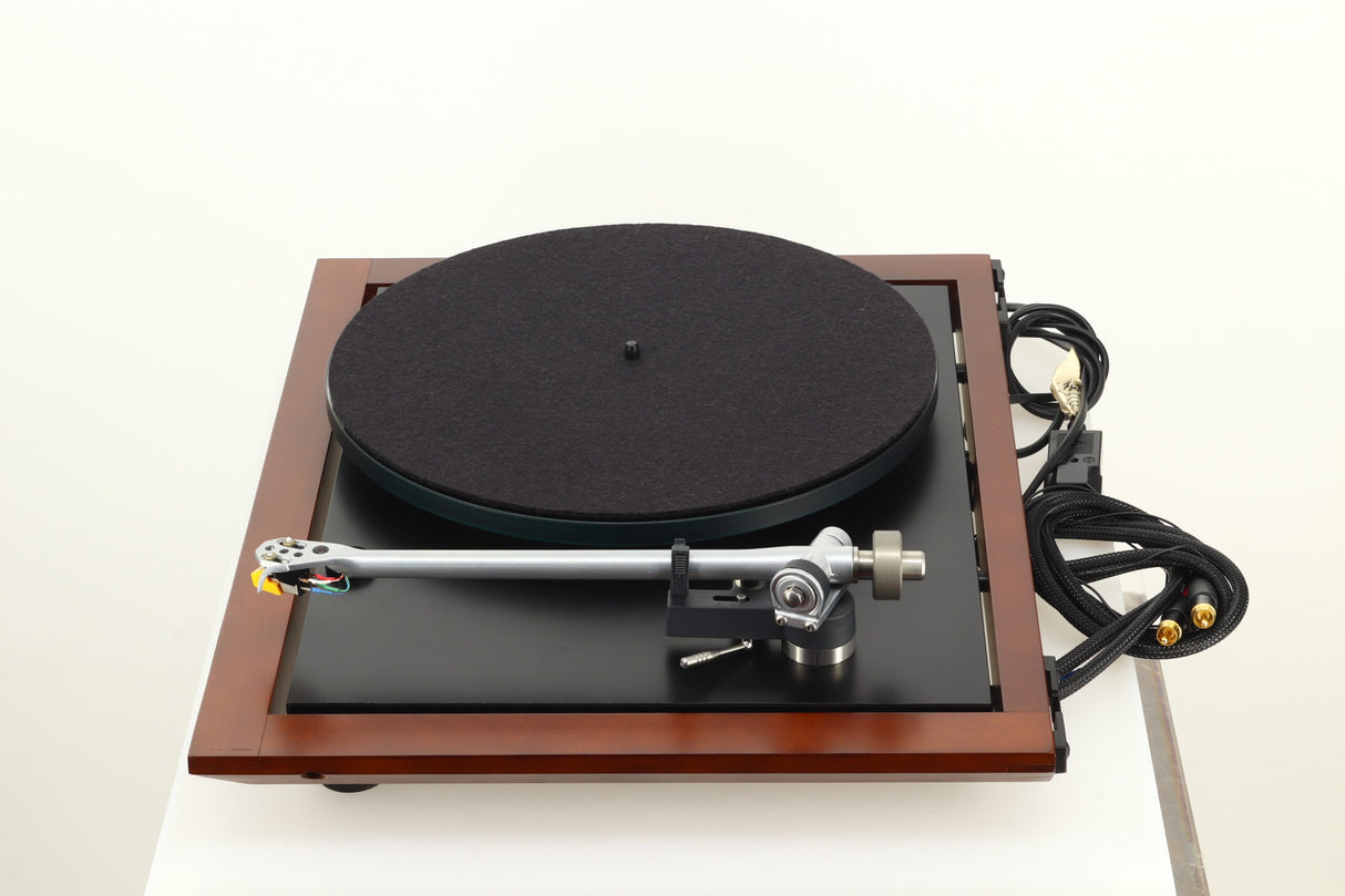 Rega Planar 25 Turntable - Cherry / Heed Orbit Power Supply / Linn K-9 Cartridge