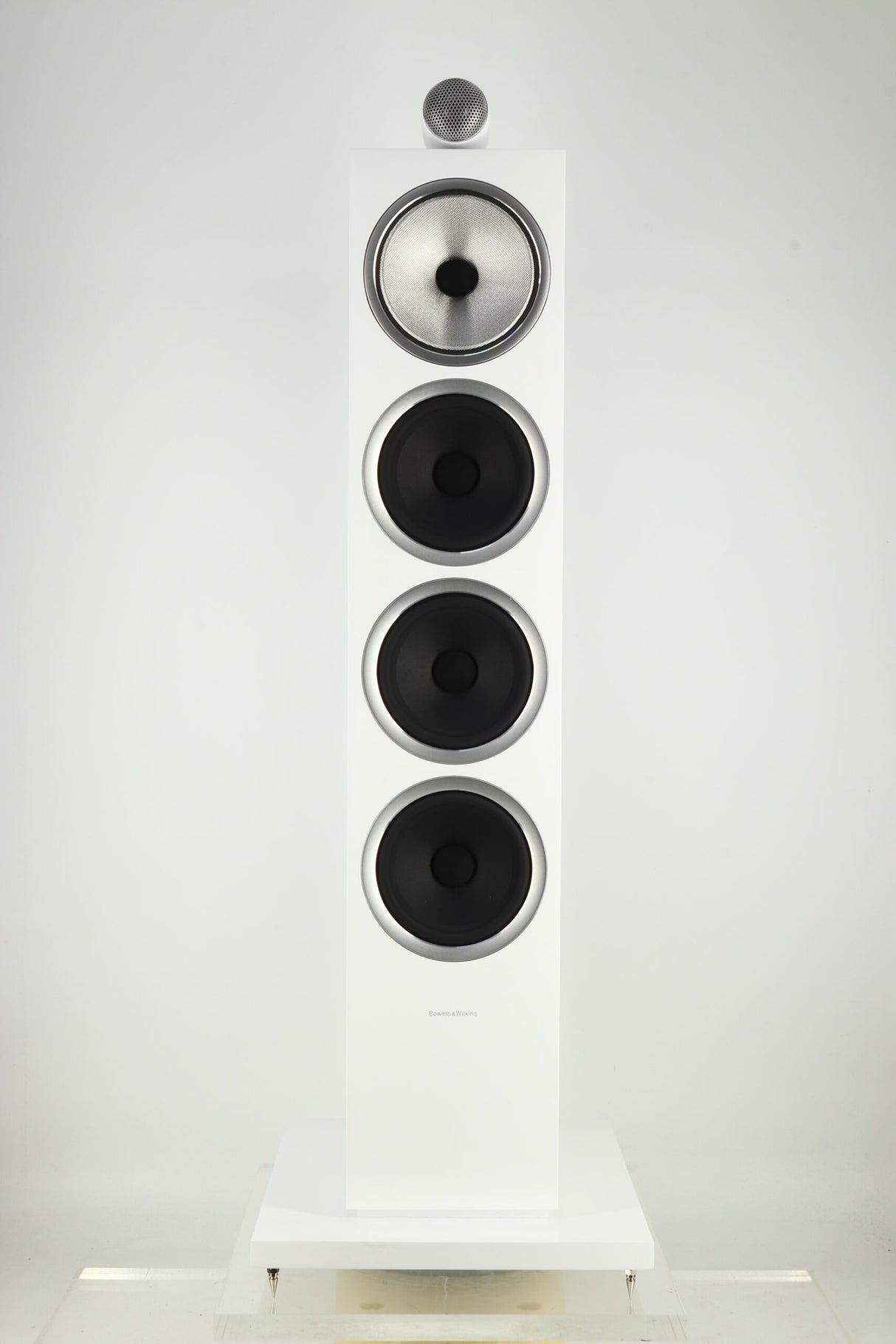 B&W 702 S2 Floorstanding Speakers - White