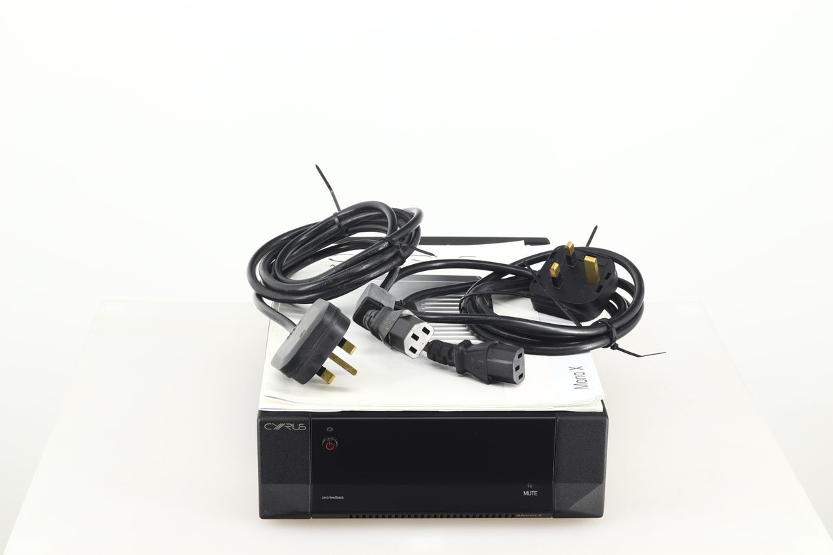 Cyrus Mono X Monoblock Power Amplifiers - Brushed Black