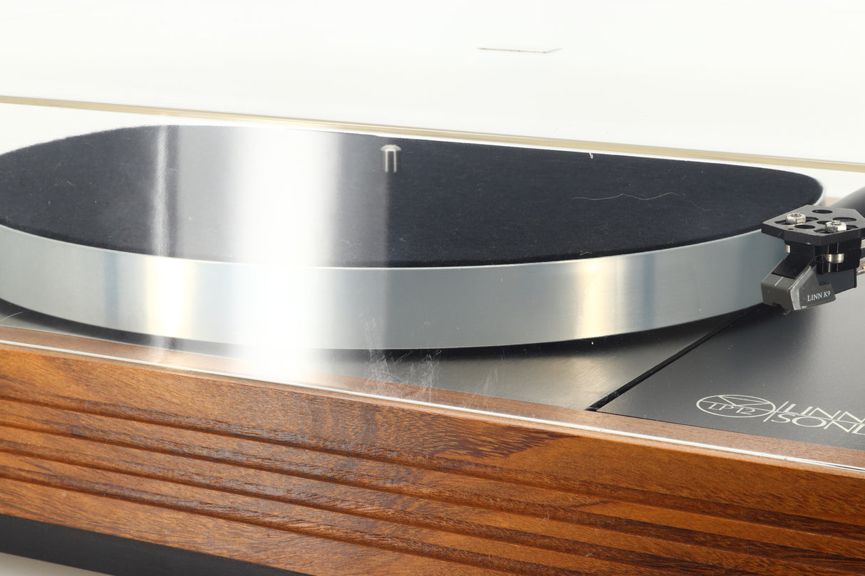 Linn LP12 Turntable - Afromosia / Valhalla Power Supply / Akito Tonearm / K9 Cartridge