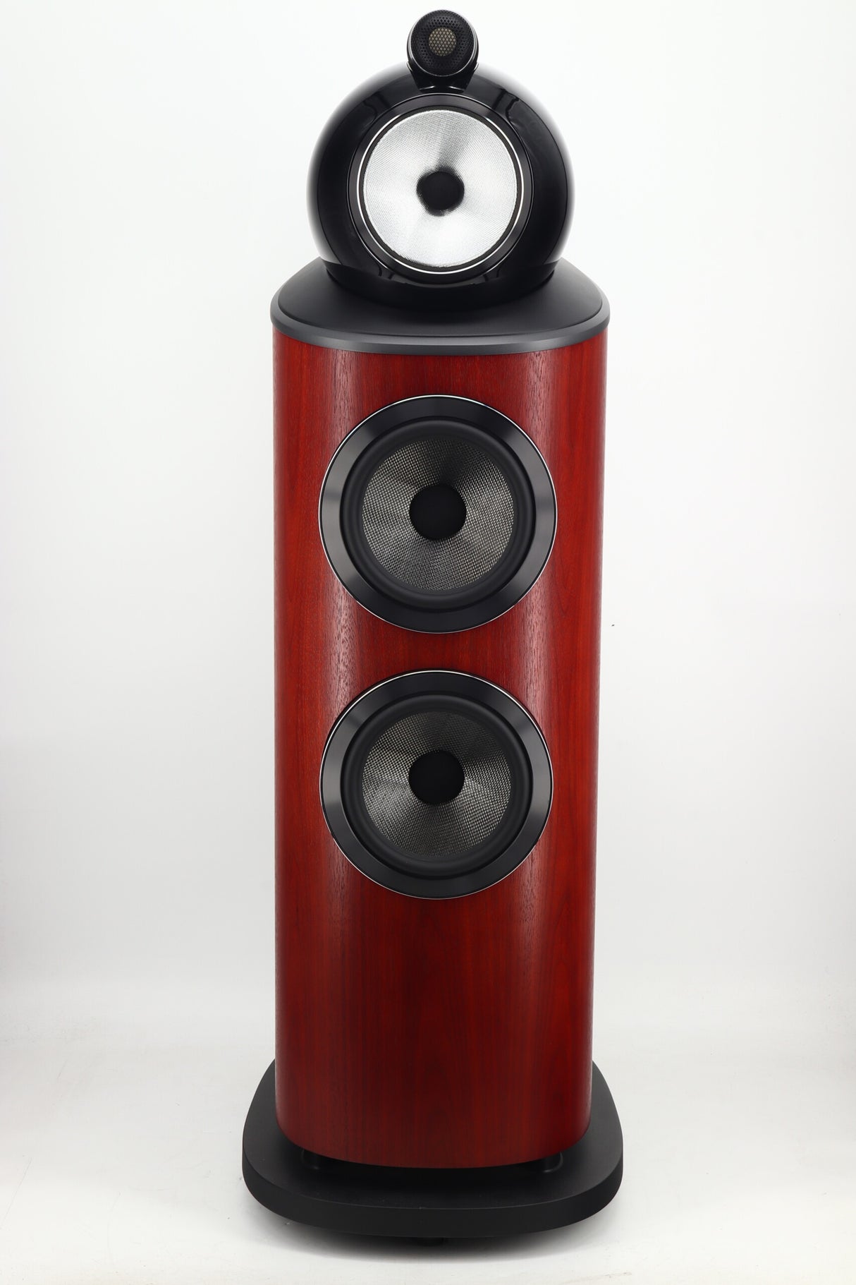 B&W 802 D4 Floorstanding Speakers - Rosenut