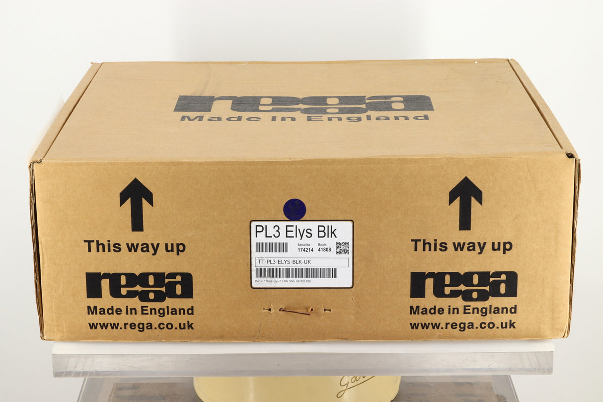 Rega Planar 3 Turntable - Black / Exact Cartridge