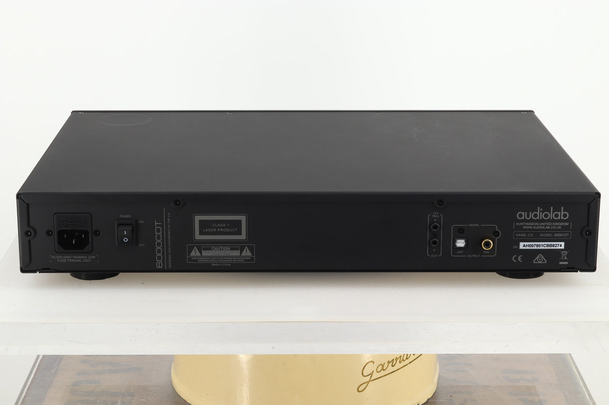 Audiolab 6000CDT CD Transport - Black