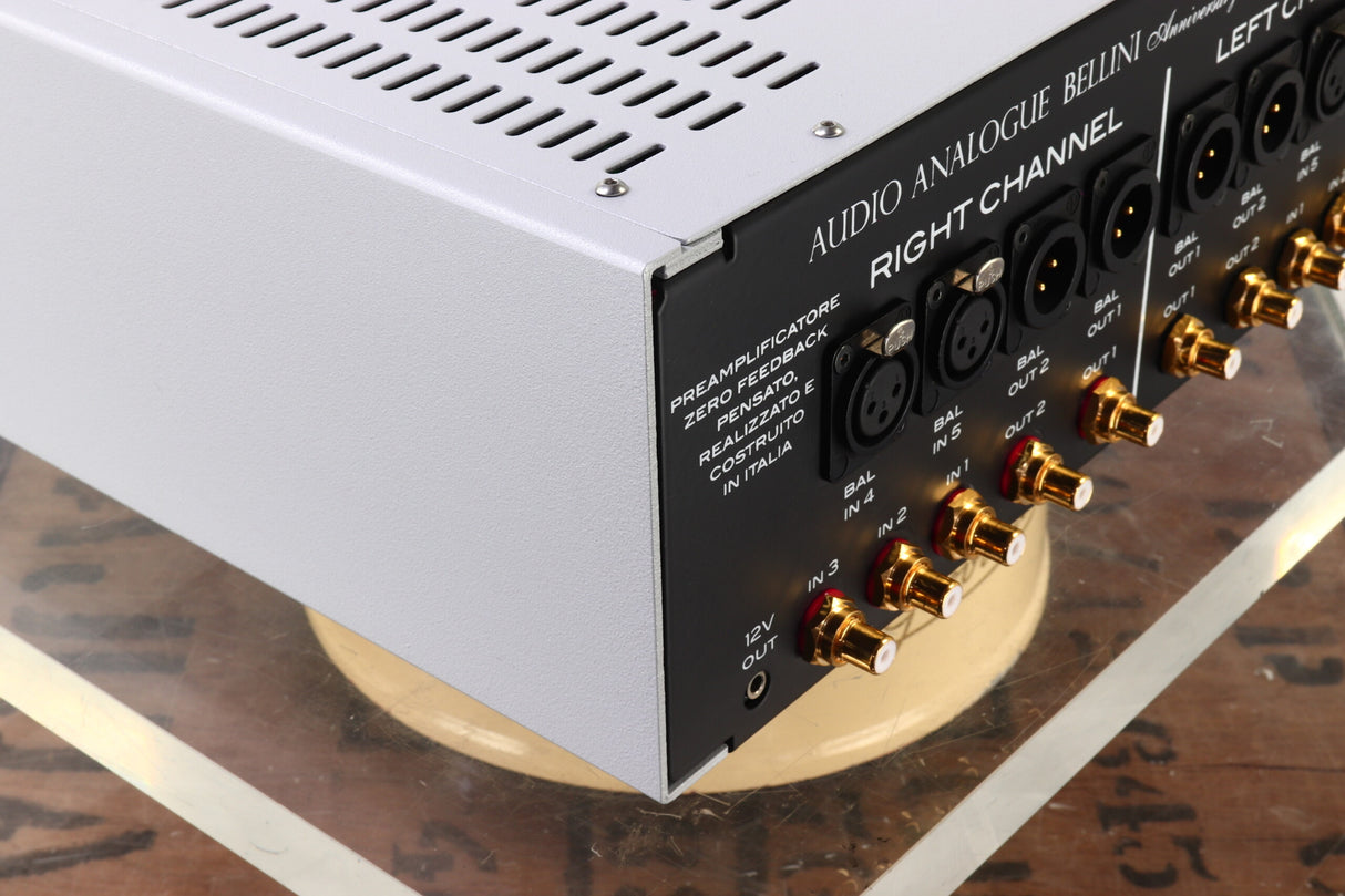 Audio Analogue Bellini Anniversary Pre Amplifier - Silver